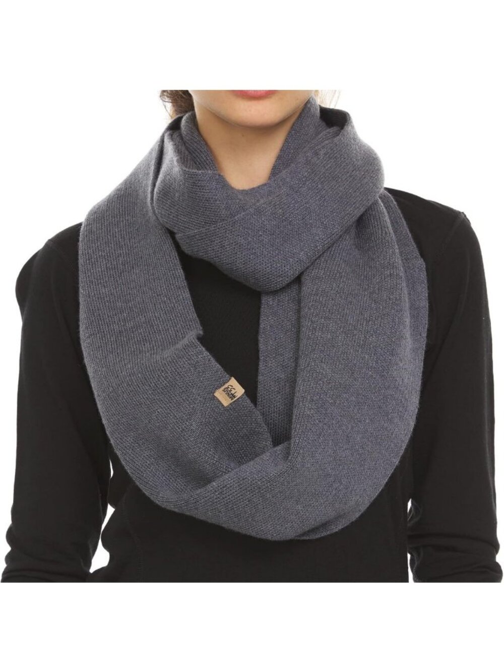 Cozy 100% Merino Wool Infinity Scarf - Midweight Winter Loop Scarf for All